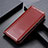 OnePlus Nord用手帳型 レザーケース スタンド カバー L01 OnePlus ブラウン
