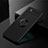 OnePlus Nord用極薄ソフトケース シリコンケース 耐衝撃 全面保護 アンド指輪 マグネット式 バンパー OnePlus ブラック