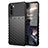OnePlus Nord用シリコンケース ソフトタッチラバー ツイル カバー OnePlus ブラック