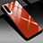 OnePlus Nord用ハイブリットバンパーケース プラスチック 鏡面 カバー OnePlus オレンジ