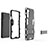 OnePlus Nord用ハイブリットバンパーケース スタンド プラスチック 兼シリコーン カバー A01 OnePlus 
