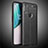 OnePlus Nord N10 5G用シリコンケース ソフトタッチラバー レザー柄 カバー OnePlus 