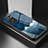 OnePlus Nord N20 SE用ハイブリットバンパーケース プラスチック パターン 鏡面 カバー LS1 OnePlus ネイビー