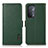 OnePlus Nord N200 5G用手帳型 レザーケース スタンド カバー B03H OnePlus グリーン