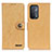 OnePlus Nord N200 5G用手帳型 レザーケース スタンド カバー A01D OnePlus ゴールド