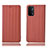 OnePlus Nord N200 5G用手帳型 レザーケース スタンド カバー H23P OnePlus ネイビー