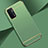 OnePlus Nord N200 5G用ケース 高級感 手触り良い メタル兼プラスチック バンパー P02 OnePlus ライトグリーン