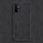 OnePlus Nord N200 5G用ケース 高級感 手触り良いレザー柄 S01 OnePlus ブラック