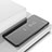OnePlus Nord N200 5G用手帳型 レザーケース スタンド 鏡面 カバー L01 OnePlus ブラック