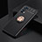 OnePlus Nord N200 5G用極薄ソフトケース シリコンケース 耐衝撃 全面保護 アンド指輪 マグネット式 バンパー JM2 OnePlus 