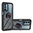 OnePlus Nord N200 5G用ハイブリットバンパーケース プラスチック アンド指輪 マグネット式 YB1 OnePlus 