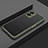 OnePlus Nord N300 5G用ハイブリットバンパーケース クリア透明 プラスチック カバー OnePlus オリーブグリーン