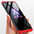 Oppo A11X用ハードケース プラスチック 質感もマット 前面と背面 360度 フルカバー アンド指輪 Oppo 