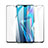 Oppo A15用強化ガラス フル液晶保護フィルム Oppo ブラック