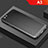 Oppo A3用ハードケース プラスチック メッシュ デザイン カバー Oppo ブラック