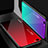 Oppo A3用ハイブリットバンパーケース プラスチック 鏡面 虹 グラデーション 勾配色 カバー Oppo 