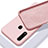 Oppo A31用360度 フルカバー極薄ソフトケース シリコンケース 耐衝撃 全面保護 バンパー Oppo ピンク