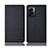 Oppo A56S 5G用手帳型 布 スタンド H13P Oppo ブラック