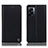 Oppo A56S 5G用手帳型 レザーケース スタンド カバー H21P Oppo ブラック