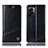 Oppo A56S 5G用手帳型 レザーケース スタンド カバー H05P Oppo ブラック