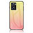 Oppo A77 4G用ハイブリットバンパーケース プラスチック 鏡面 虹 グラデーション 勾配色 カバー LS1 Oppo 