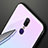 Oppo A9用ハイブリットバンパーケース プラスチック 鏡面 虹 グラデーション 勾配色 カバー Oppo 