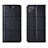 Oppo A92s 5G用手帳型 レザーケース スタンド カバー Oppo ブラック