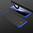 Oppo A93用ハードケース プラスチック 質感もマット 前面と背面 360度 フルカバー M01 Oppo ネイビー・ブラック