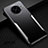 Oppo Ace2用ケース 高級感 手触り良い アルミメタル 製の金属製 カバー T01 Oppo シルバー・ブラック