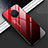 Oppo Ace2用ハイブリットバンパーケース プラスチック 鏡面 虹 グラデーション 勾配色 カバー Oppo レッド