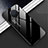 Oppo Ace2用ハイブリットバンパーケース プラスチック 鏡面 虹 グラデーション 勾配色 カバー Oppo ブラック