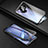 Oppo Ace2用ケース 高級感 手触り良い アルミメタル 製の金属製 360度 フルカバーバンパー 鏡面 カバー Oppo ブラック
