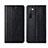 Oppo F15用手帳型 レザーケース スタンド カバー L06 Oppo ブラック