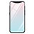 Oppo Find X用ハイブリットバンパーケース プラスチック 鏡面 虹 グラデーション 勾配色 カバー H01 Oppo シアン