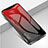 Oppo Find X Super Flash Edition用ハイブリットバンパーケース プラスチック 鏡面 虹 グラデーション 勾配色 カバー Oppo レッド