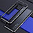 Oppo Find X2 Neo用ケース 高級感 手触り良い アルミメタル 製の金属製 バンパー カバー Oppo ブラック
