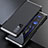 Oppo Find X2 Neo用ケース 高級感 手触り良い アルミメタル 製の金属製 カバー Oppo シルバー・ブラック