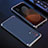 Oppo Find X3 Lite 5G用360度 フルカバー ケース 高級感 手触り良い アルミメタル 製の金属製 Oppo ネイビー