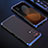 Oppo Find X3 Lite 5G用360度 フルカバー ケース 高級感 手触り良い アルミメタル 製の金属製 Oppo ネイビー・ブラック
