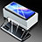 Oppo Find X3 Lite 5G用ケース 高級感 手触り良い アルミメタル 製の金属製 360度 フルカバーバンパー 鏡面 カバー Oppo 