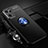 Oppo Find X5 Lite 5G用極薄ソフトケース シリコンケース 耐衝撃 全面保護 アンド指輪 マグネット式 バンパー JM3 Oppo 