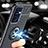 Oppo Find X5 Lite 5G用極薄ソフトケース シリコンケース 耐衝撃 全面保護 アンド指輪 マグネット式 バンパー JM3 Oppo 
