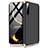 Oppo K5用ハードケース プラスチック 質感もマット 前面と背面 360度 フルカバー Oppo ゴールド・ブラック