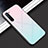 Oppo K7 5G用ハイブリットバンパーケース プラスチック パターン 鏡面 カバー Oppo ピンク