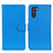 Oppo K9 Pro 5G用手帳型 レザーケース スタンド カバー A03D Oppo ブルー