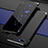 Oppo R15X用ケース 高級感 手触り良い メタル兼プラスチック バンパー M01 Oppo ブラック
