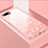 Oppo R15X用ハイブリットバンパーケース プラスチック 鏡面 カバー T01 Oppo ピンク