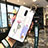 Oppo Realme X用ハイブリットバンパーケース プラスチック 鏡面 花 カバー Oppo 