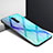 Oppo Reno Ace用ハイブリットバンパーケース プラスチック パターン 鏡面 カバー Oppo パープル