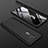 Oppo Reno Ace用ハードケース プラスチック 質感もマット 前面と背面 360度 フルカバー Oppo ブラック